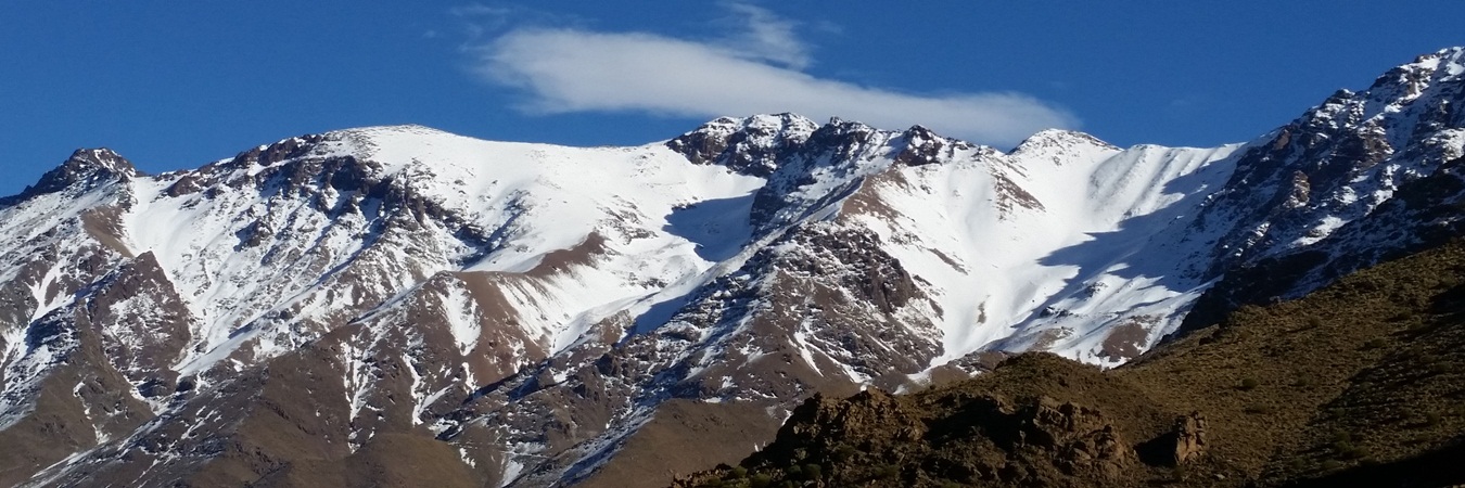 Mountai view in Winter
